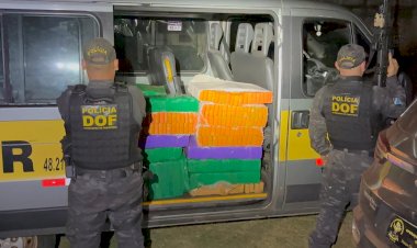 DOF apreende quase meia tonelada de maconha em van escolar que seguia para São Paulo 09 dez 2025