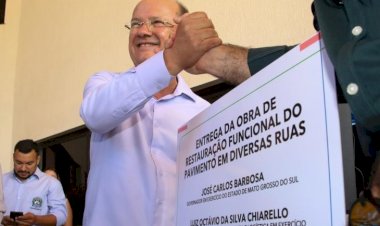 Governo antecipa metas do saneamento e consolida investimentos estruturantes em Chapadão do Sul