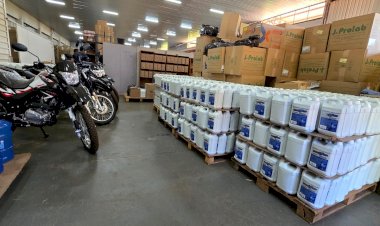 Prefeitura garante estoque de produtos de limpeza para até nove meses na rede de saúde