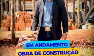 Prefeito visita obra de construção do CAPS