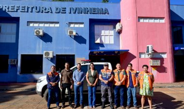 Defesa Civil Estadual veio a Ivinhema averiguar estragos das últimas chuvas