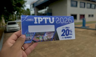 Termina hoje o prazo para pagamento do IPTU em cota única com 20
