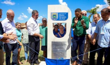 Antônio João recebe pacote de obras em educação, infraestrutura e MS-384