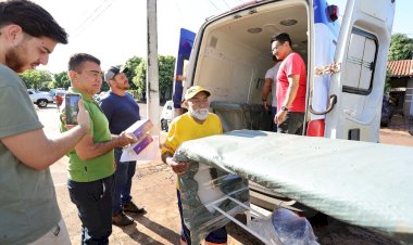 Prefeito entrega equipamentos para UBS do 4º Plano e moderniza ar-condicionado