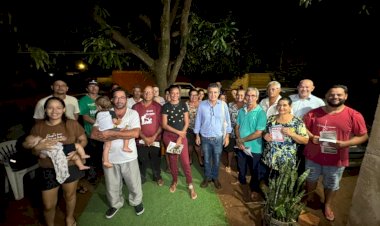 Landmark visita comunidade no Nova Campo Grande e articula solução para famílias ameaçadas de despejo