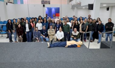 Servidores da Câmara de Dourados recebem capacitação em primeiros socorros