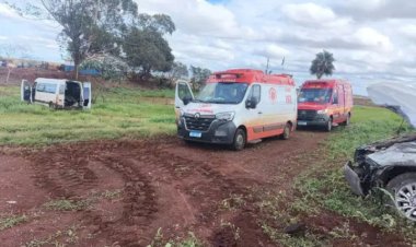 PM mobiliza helicópteros para buscar motorista após acidente com van de pacientes
