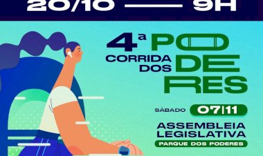 Recorde de inscrições: Presidente parabeniza empenho para a 4ª Corrida dos Poderes