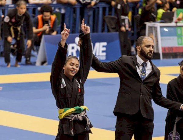Laura supera desafios, conquista título brasileiro de Jiu Jitsu inédito para Nova alvorada do Sul