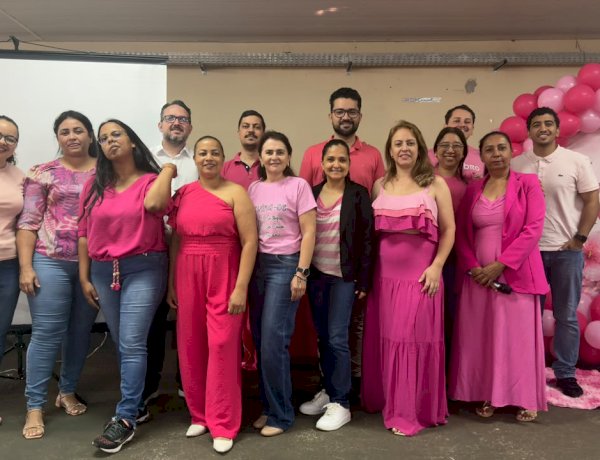 João Paulo do Dinho participa de ação do Outubro Rosa em Cristalina e reforça compromisso com a saúde da  mulher