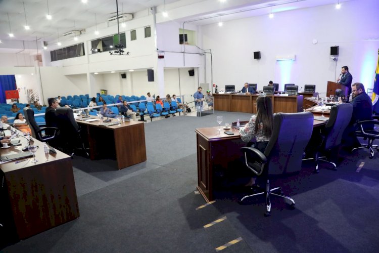 Câmara aprova oito projetos de leis na 40ª sessão