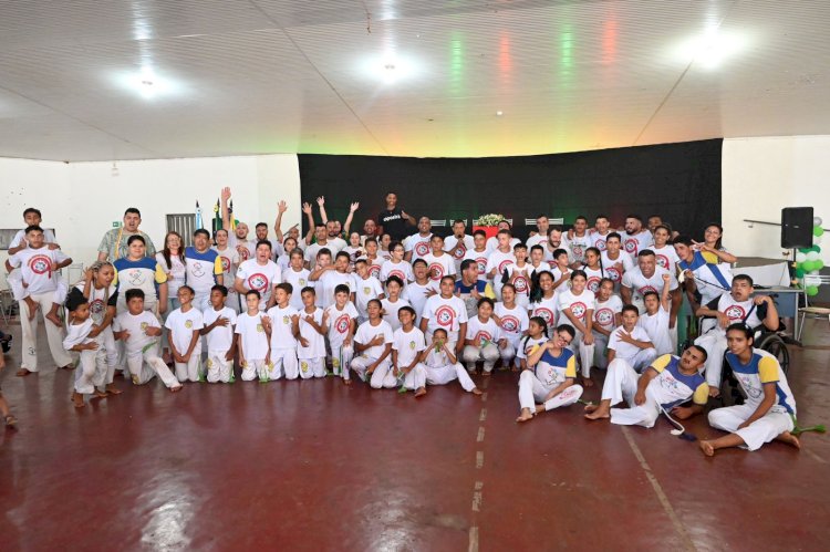 Ivinhema realizou XXIV batizado de Capoeira e troca de graduação de Jiu-jitsu