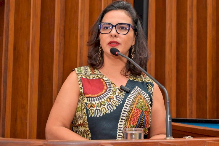 Deputada Gleice Jane participou de entrega do Troféu Zumbi dos Palmares e Tia Eva na ALEMS