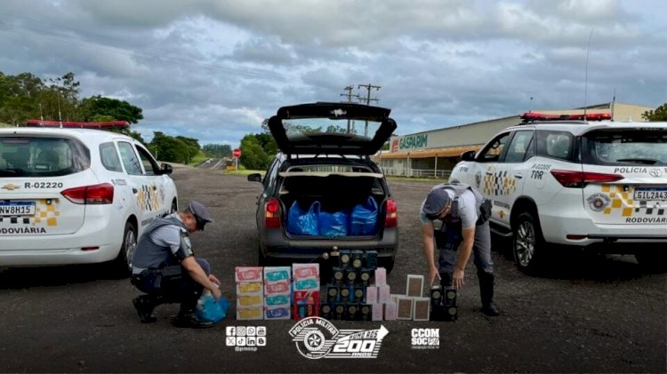 TOR apreende mercadorias de descaminho na Rodovia Raposo Tavares