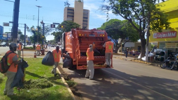 Confira a programação dos serviços de coleta de resíduos neste feriado e festas de fim de ano