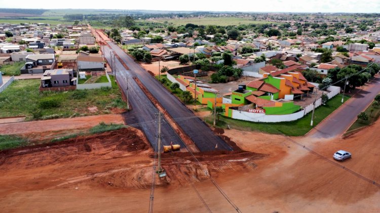Ivinhema segue em ritmo acelerado com pavimentação asfáltica