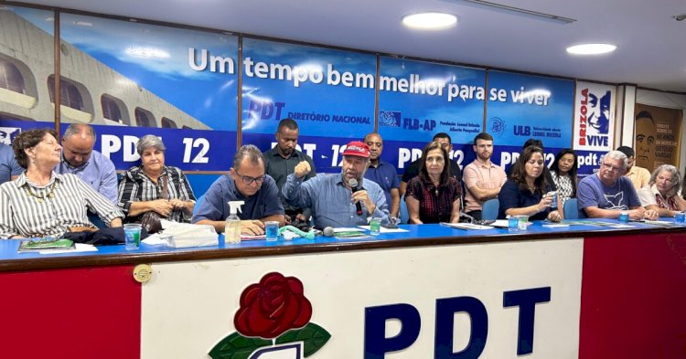 Lupi afirma que PDT está preparado para superar cláusula de barreira em 2026