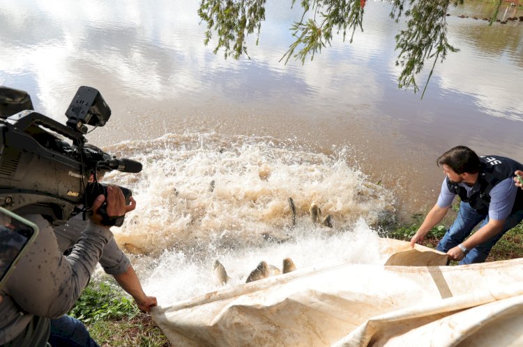 Parque Antenor Martins recebe 2,5 toneladas de peixes para Festa da Páscoa