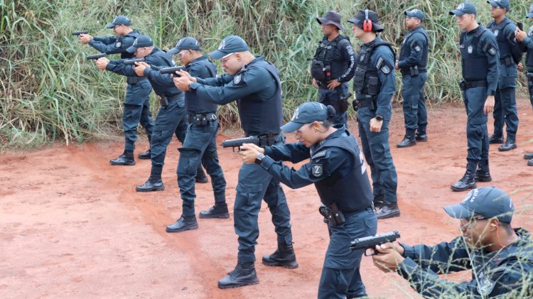 Instrutores do 2º BPM ministram instruções de Tiro Policial aos Alunos do 38ºCFSd/Polo CPA-2 – Três Lagoas