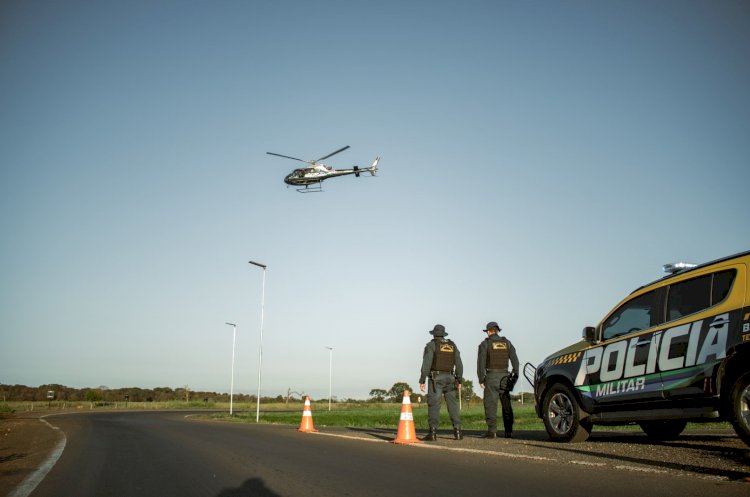 PMMS e Polícia Civil atuam com helicóptero e forças especializadas em ofensiva contra o tráfico