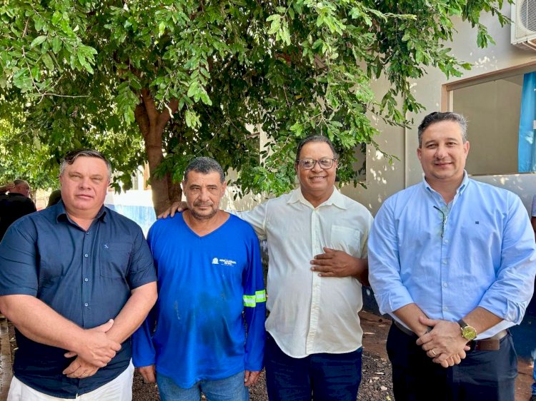 Prefeito Paleari dá posse ao novo Subprefeito do Distrito de Pana em Nova Alvorada do Sul