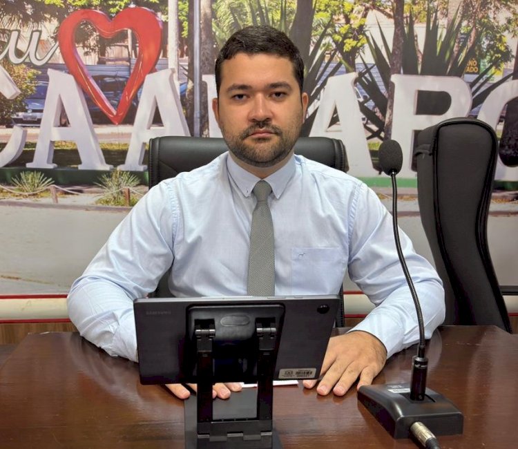 Vereador João Paulo do Dinho solicita emenda de R$ 1,5 milhão para aquisição de tomógrafo ao Hospital São Mateus