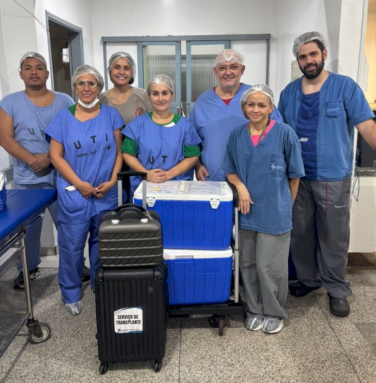 Com aeroporto liberado, Dourados retoma captação de coração e pulmão para transplantes