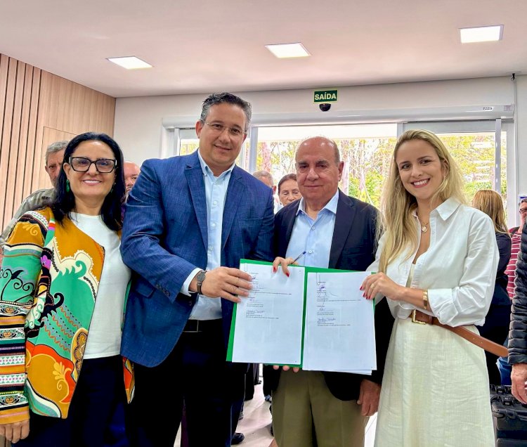 Prefeito Paleari assina convênio com Hospital São Julião para ampliar atendimento especializado à população de Nova Alvorada do Sul