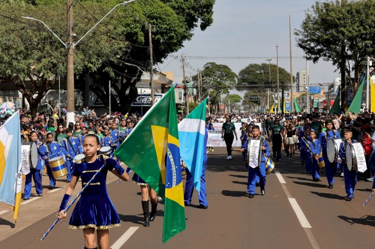 Pela 1ª vez, 100 municipais e Ceims desfilam no 7 de Setembro