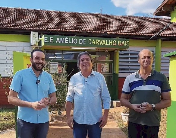 PROFESSOR JUARI VIABILIZA COM DEPUTADO CARAVINA R$ 50 MIL EM EMENDAS PARA ESCOLA AMÉLIO DE CARVALHO BAÍS