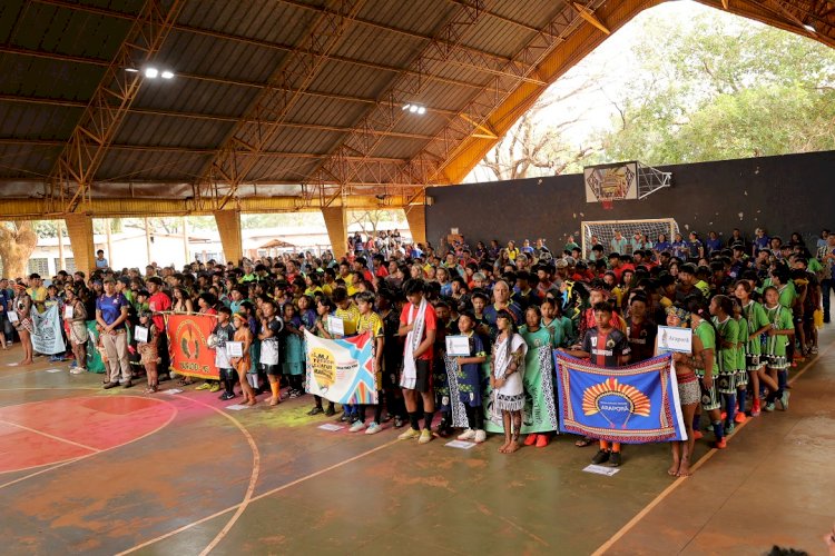 Prefeitura abre Jogos Escolares Indígenas celebrando o esporte e a cultura nas aldeias