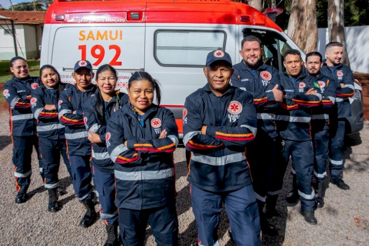 Ministério da Saúde participa de inauguração de policlínica  e visita SAMU indígena em Dourados (MS)