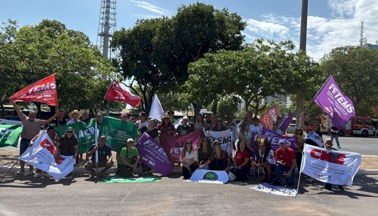 FETEMS e seus 74 sindicatos participam da Marcha Nacional dos Servidores Públicos contra a Reforma Administrativa