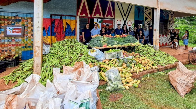 Prefeitura inicia ano com quase 10 toneladas de alimentos do PAA Indígena distribuídos