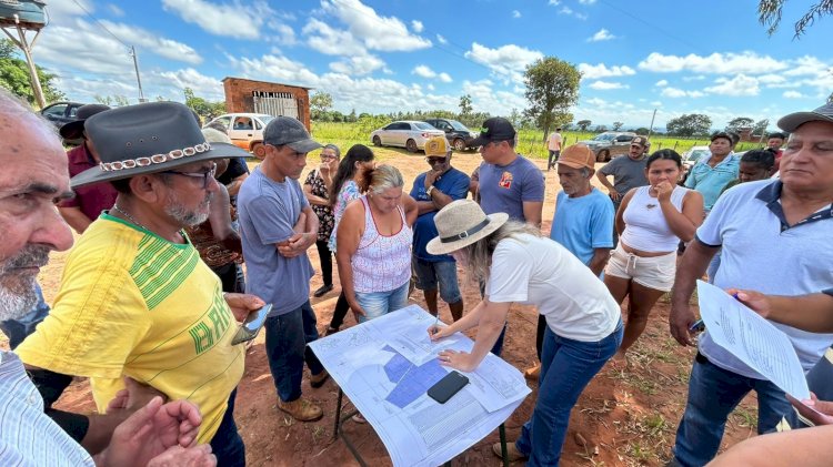 Reunião no Assentamento Santa Luzia avança na regularização e titulação das áreas coletivas