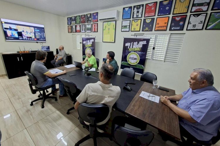 Federação reúne dirigentes e define rodadas da segunda fase do Campeonato Estadual