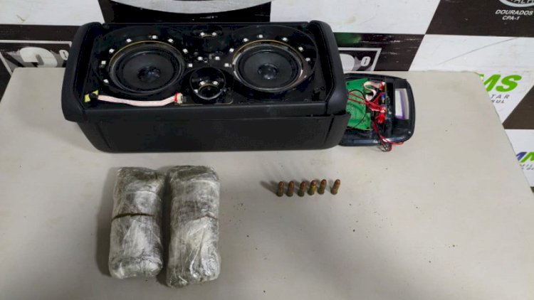 Policial penal é preso em flagrante com maconha e munições