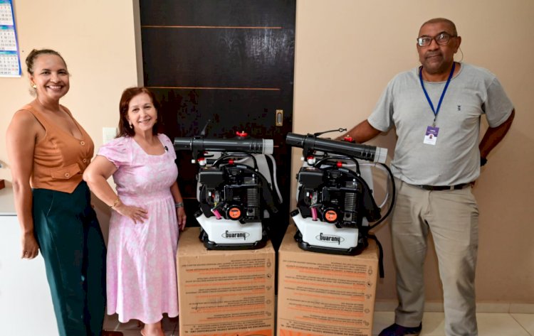 Ivinhema recebe novos equipamentos para reforçar o combate à dengue e outras arboviroses