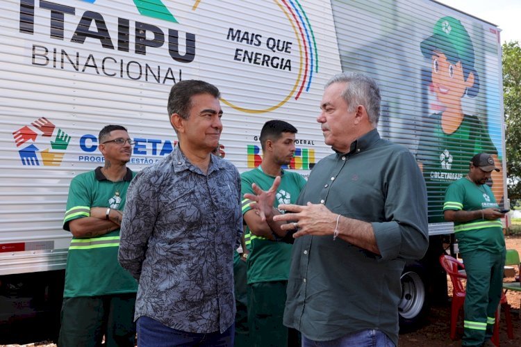 Com caminhão e esteira novos, Agecold vai ampliar coleta seletiva e fortalecer reciclagem