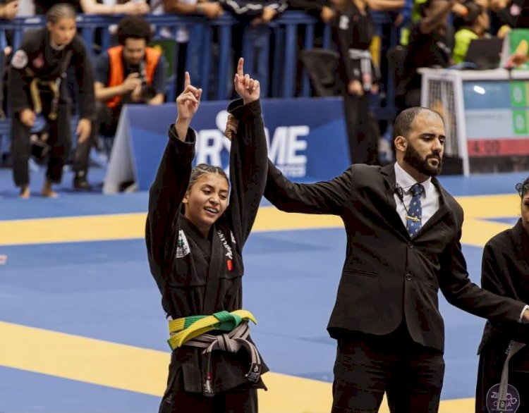 Laura supera desafios, conquista título brasileiro de Jiu Jitsu inédito para Nova alvorada do Sul