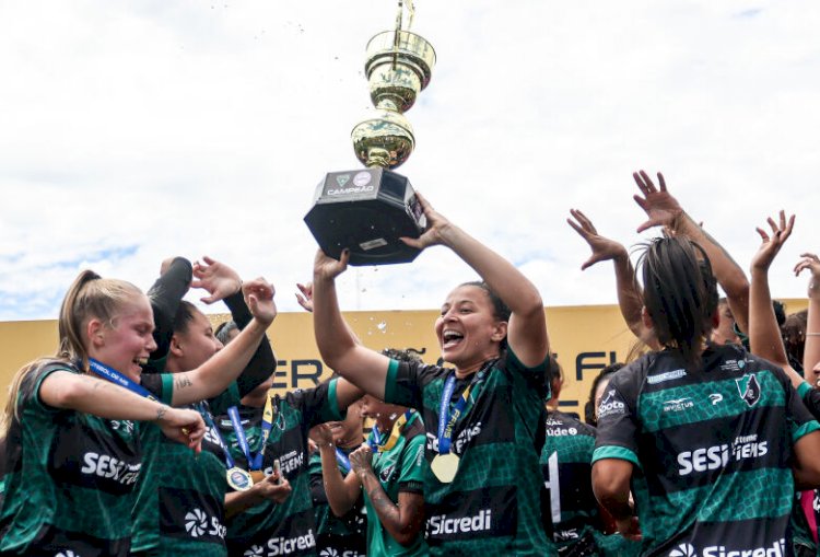 Pantanal goleia Taveirópolis e conquista o bicampeonato no Estadual Feminino